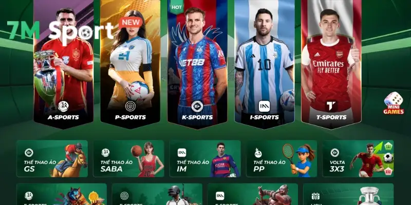 Số lượng kèo đặt cược đa dạng với nhiều thể loại