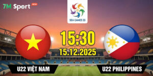 Soi kèo U22 Việt Nam vs U22 Philippines, 15h30 ngày 15/12 - Bán kết SEA Games 33